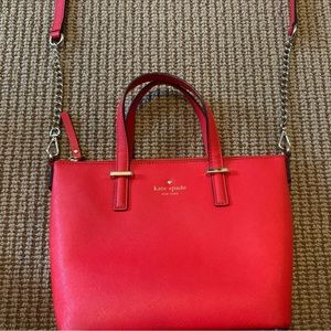 Red Kate Spade purse